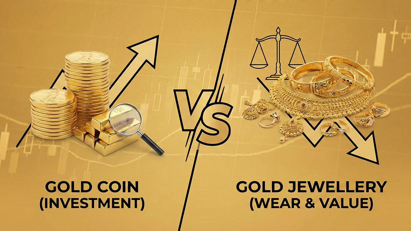 Gold Coin vs Gold Jewellery: முதலீட்டிற்கு எது சிறந்தது? – ஓர் முழுமையான ஒப்பீடு